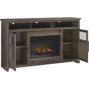 Picture of SHAKER BROWN 66" FIREPLACE CONSOLE