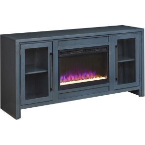 Picture of TATUM BLUE 66" FIREPLACE CONSOLE