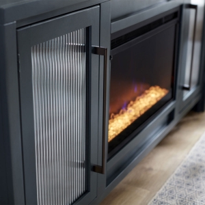Picture of TATUM BLUE 66" FIREPLACE CONSOLE