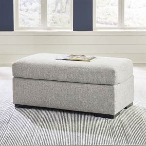 Picture of EVANSLEY PEWTER OTTOMAN