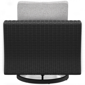 Picture of BEACH HOUSE BLACK SWIVEL CHAIR