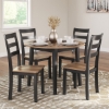 Picture of GESTHAVEN BROWN DINING CHAIR