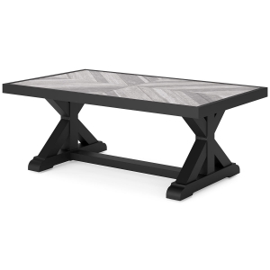 Picture of BEACH HOUSE BLACK COFFEE TABLE