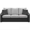 Picture of BEACH HOUSE BLACK SOFA
