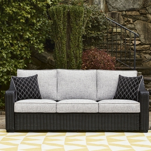 Picture of BEACH HOUSE BLACK SOFA