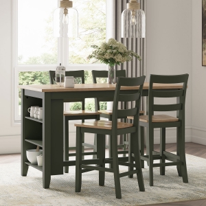 Picture of GESTHAVEN GREEN COUNTER STOOL