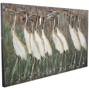 Picture of MTL BIRD WALL SCULPTURE