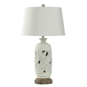 Picture of TROPIC WHITE TABLE LAMP 