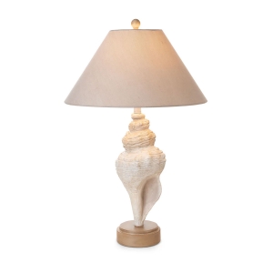 Picture of SEASHELL BASE COASTAL LAMP