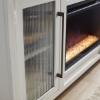 Picture of TATUM WHITE 66" FIREPLACE CONSOLE