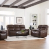 Picture of PLATINUM AUBURN SOFA W/POWER HEADREST