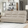 Picture of WHISTLER CORDLESS SOFA W/ POWER HEADREST IN LINEN