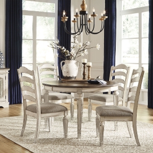 Picture of ROSLYN 5PC OVAL DINING SET