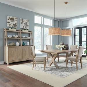 Picture of BRENTWOOD PEDESTAL 5 PIECE DINING