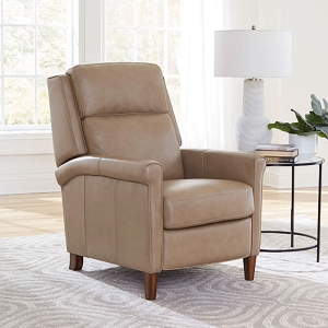 Picture of NORTHFIELD CREAM PUSHBACK LEATHER RECLINER