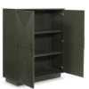 Picture of GEIRWOOD GREEN ACCENT CABINET