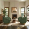 Picture of JESSY SWIVEL CHAIR IN GREEN