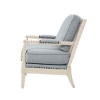 Picture of DONAHAN CHAIR IN BLUE/CREAM