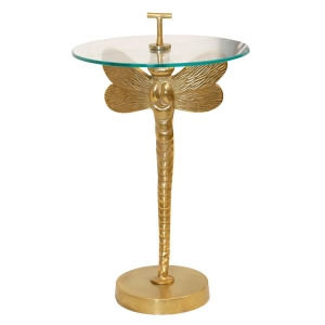 Picture of GOLD DRAGONFLY SIDE TABLE