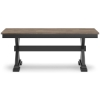Picture of WILDENAUER BLACK DINING BENCH