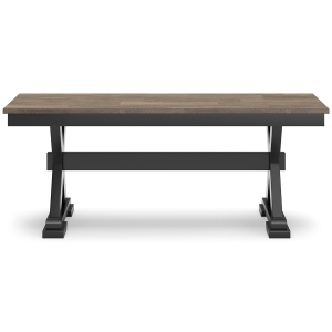 Picture of WILDENAUER BLACK DINING BENCH
