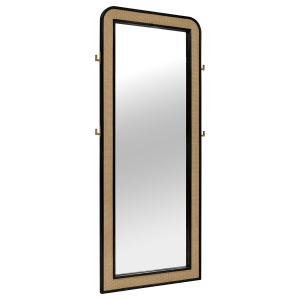 Picture of ARINI BLACK FLOOR MIRROR