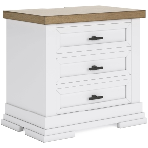 Picture of ASHBRYN THREE DRAWER NIGHTSTAND