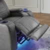 Picture of SCHOONER RECLINER W/POWER HEADREST IN SLATE