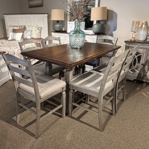 Picture of ROSLYN 7 PIECE TALL DINING SET