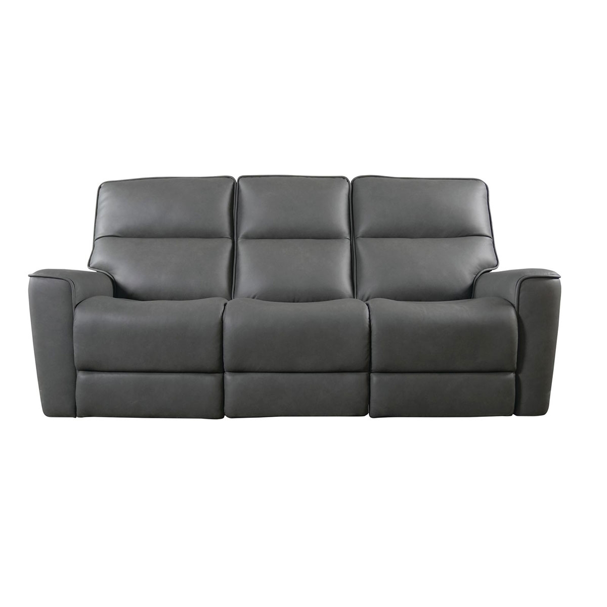 Picture of KENNETH GUNMETAL SOFA W/POWER HEADREST