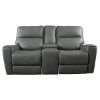 Picture of KENNETH GUNMETAL CONSOLE LOVE W/POWER HEADREST