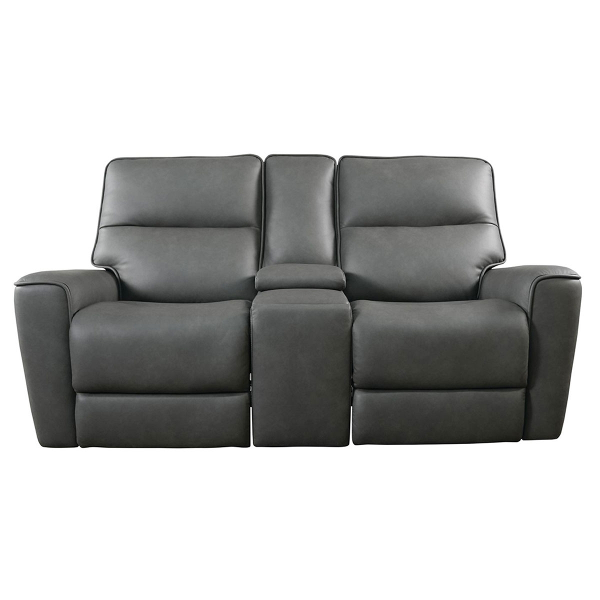Picture of KENNETH GUNMETAL CONSOLE LOVE W/POWER HEADREST
