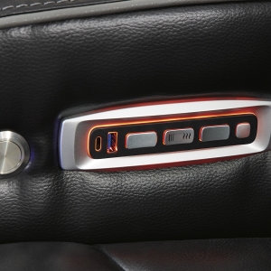 Picture of OPTIMUS BLACK CONSOLE LOVE W/POWER HEADREST