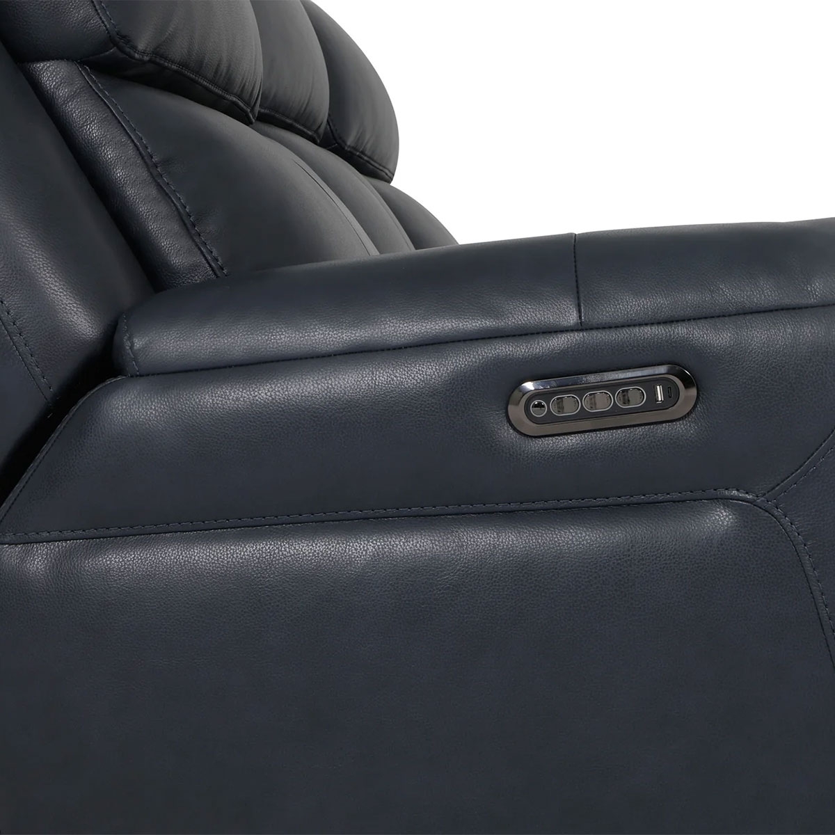 Picture of SEBASTIAN NAVY SOFA W/POWER HEADREST /LUMBAR