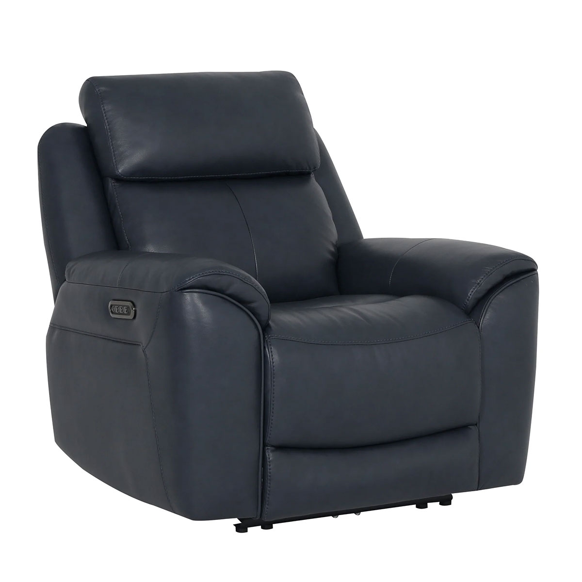 Picture of SEBASTIAN NAVY RECLINER W/POWER HEADREST /LUMBAR
