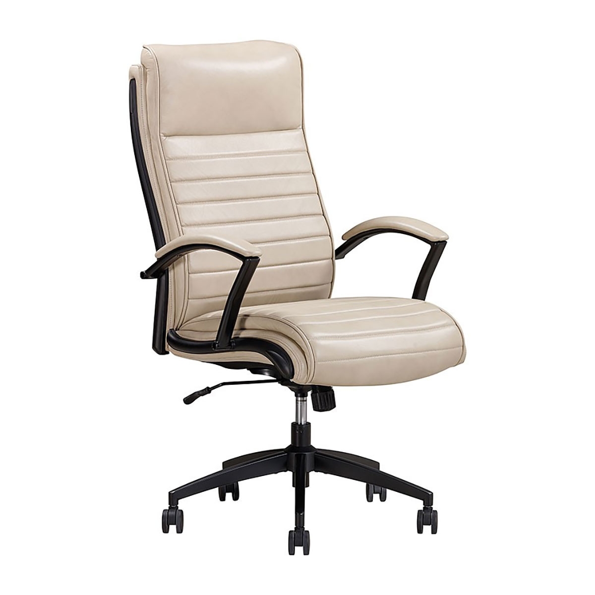 Picture of 370 LEATHER DESK CHAIR IN LINEN