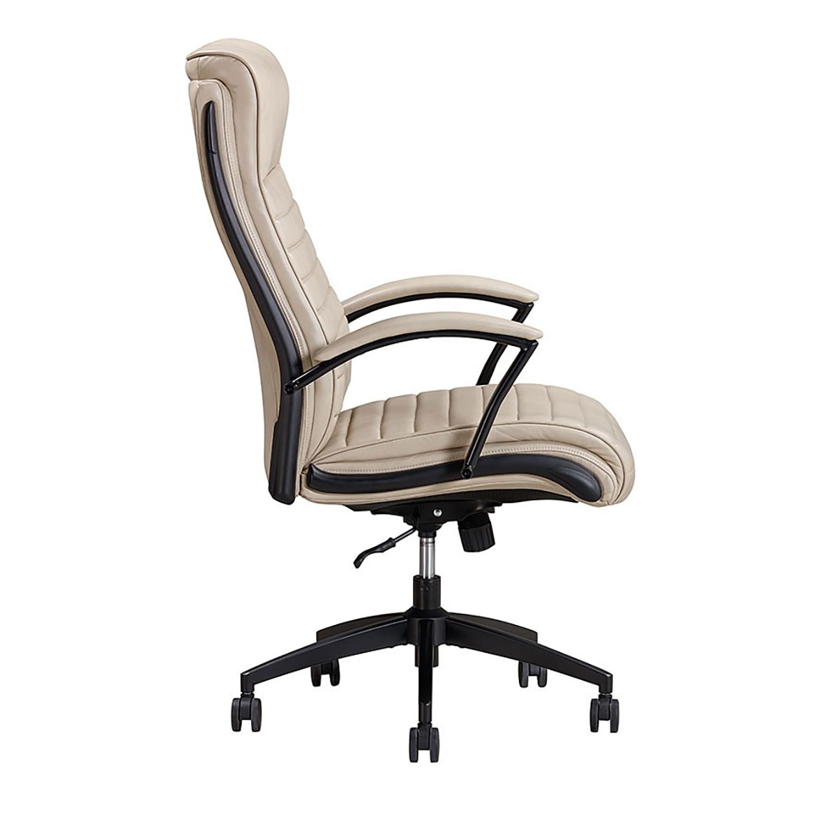 Picture of 370 LEATHER DESK CHAIR IN LINEN