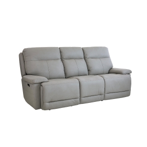 Picture of FLETCHER GRAY SOFA W/ POWER HEADREST