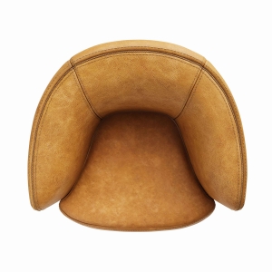 Picture of BAROLO LTHR SW CHAIR CARAMEL