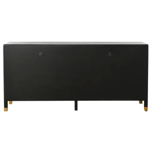 Picture of BLACK AND WHITE FOUR DOOR SIDEBOARD