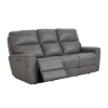 Picture of KENNETH GUNMETAL SOFA W/POWER HEADREST