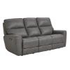 Picture of KENNETH GUNMETAL SOFA W/POWER HEADREST
