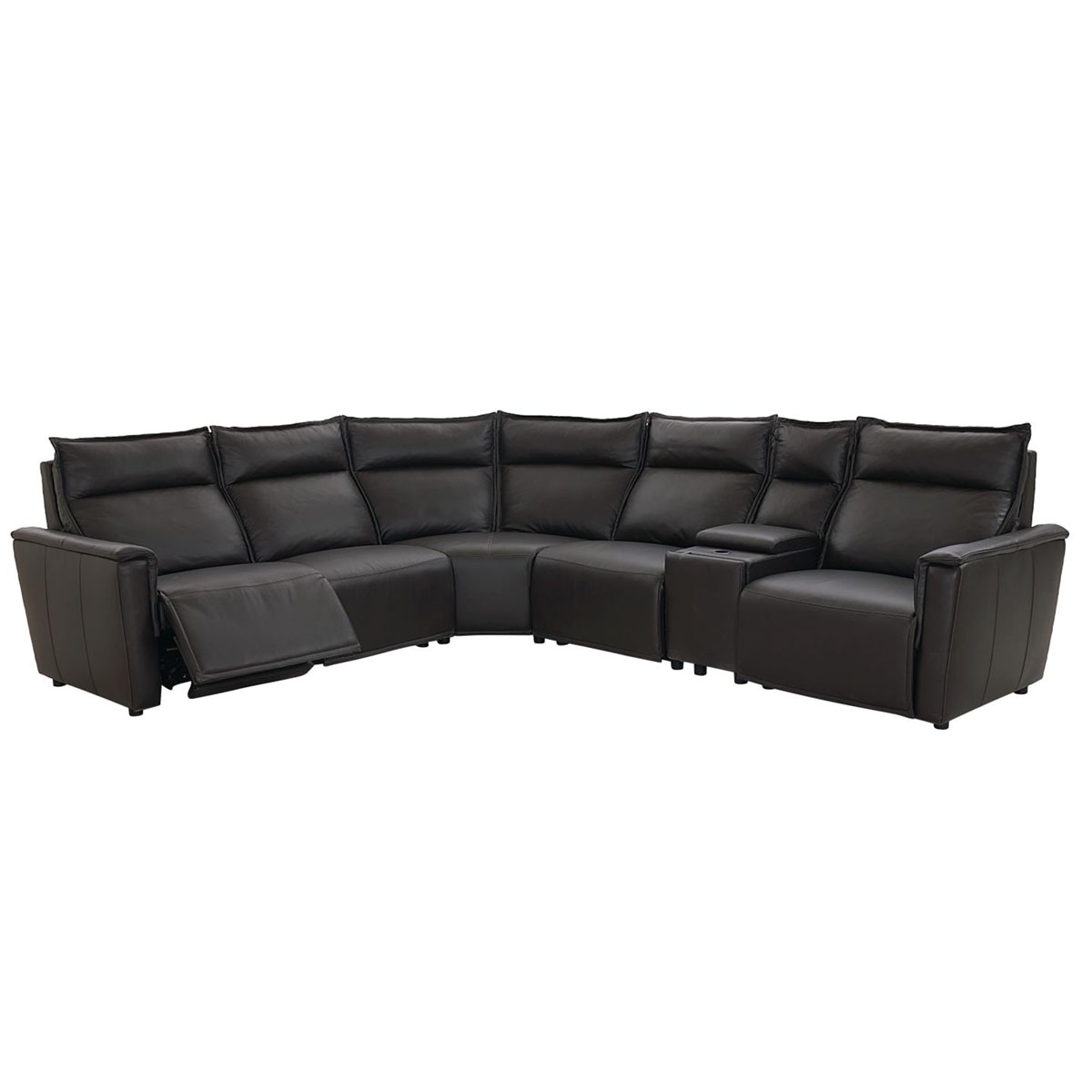 Picture of CHAUNCEY ESPRESSO SIX PIECE SECTIONAL