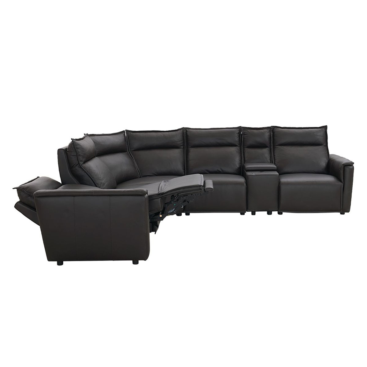 Picture of CHAUNCEY ESPRESSO SIX PIECE SECTIONAL