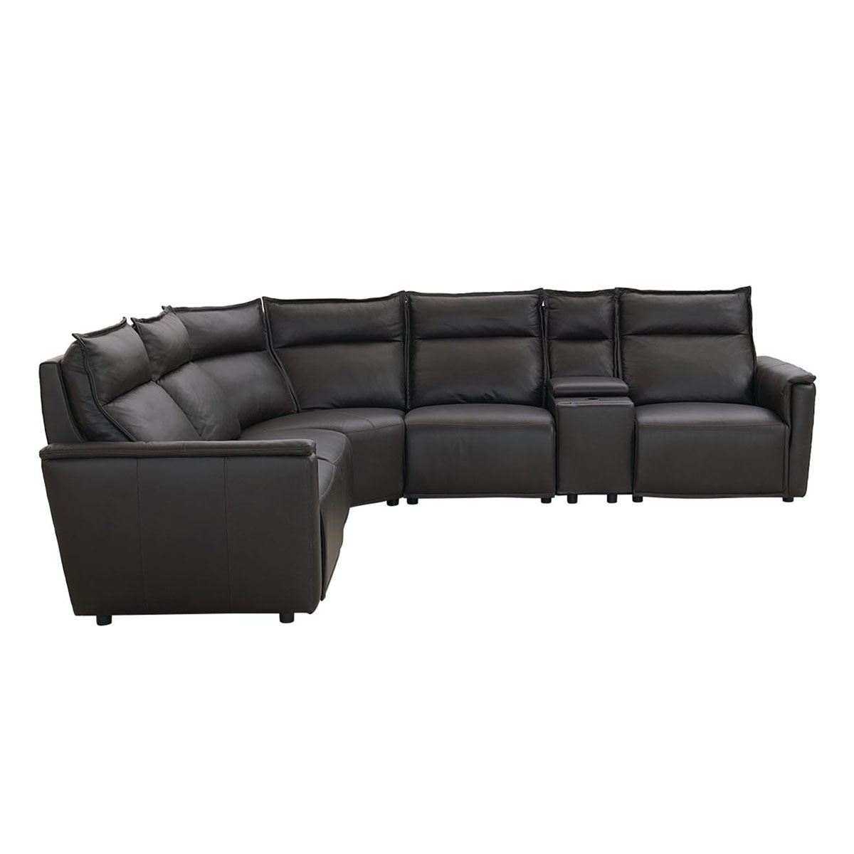 Picture of CHAUNCEY ESPRESSO SIX PIECE SECTIONAL