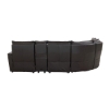 Picture of CHAUNCEY ESPRESSO SIX PIECE SECTIONAL