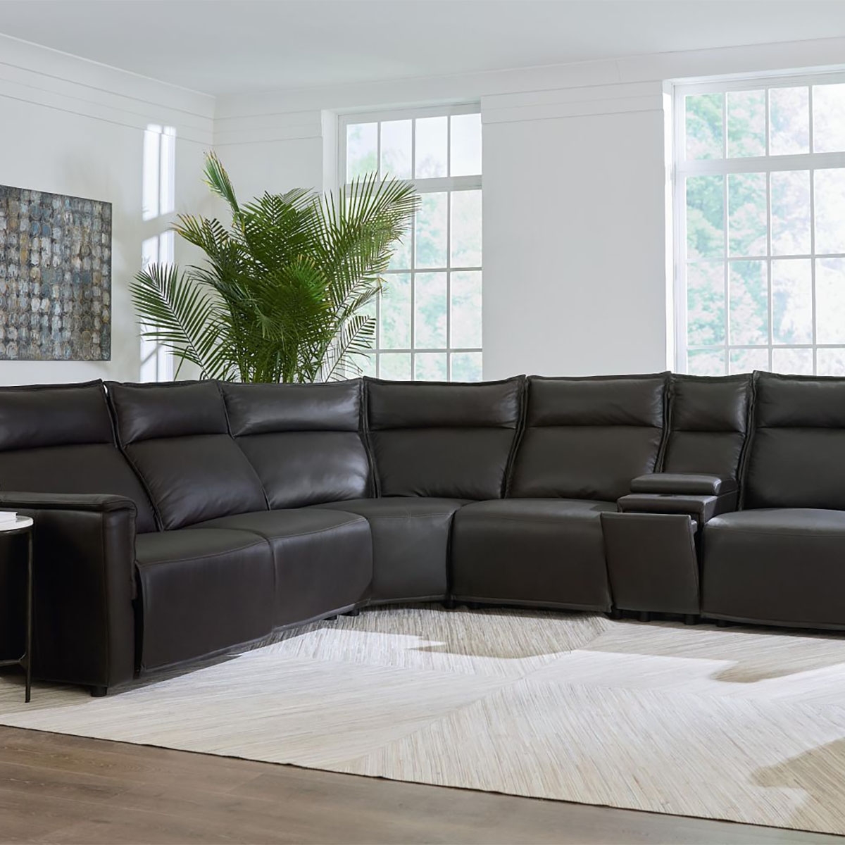 Picture of CHAUNCEY ESPRESSO SIX PIECE SECTIONAL
