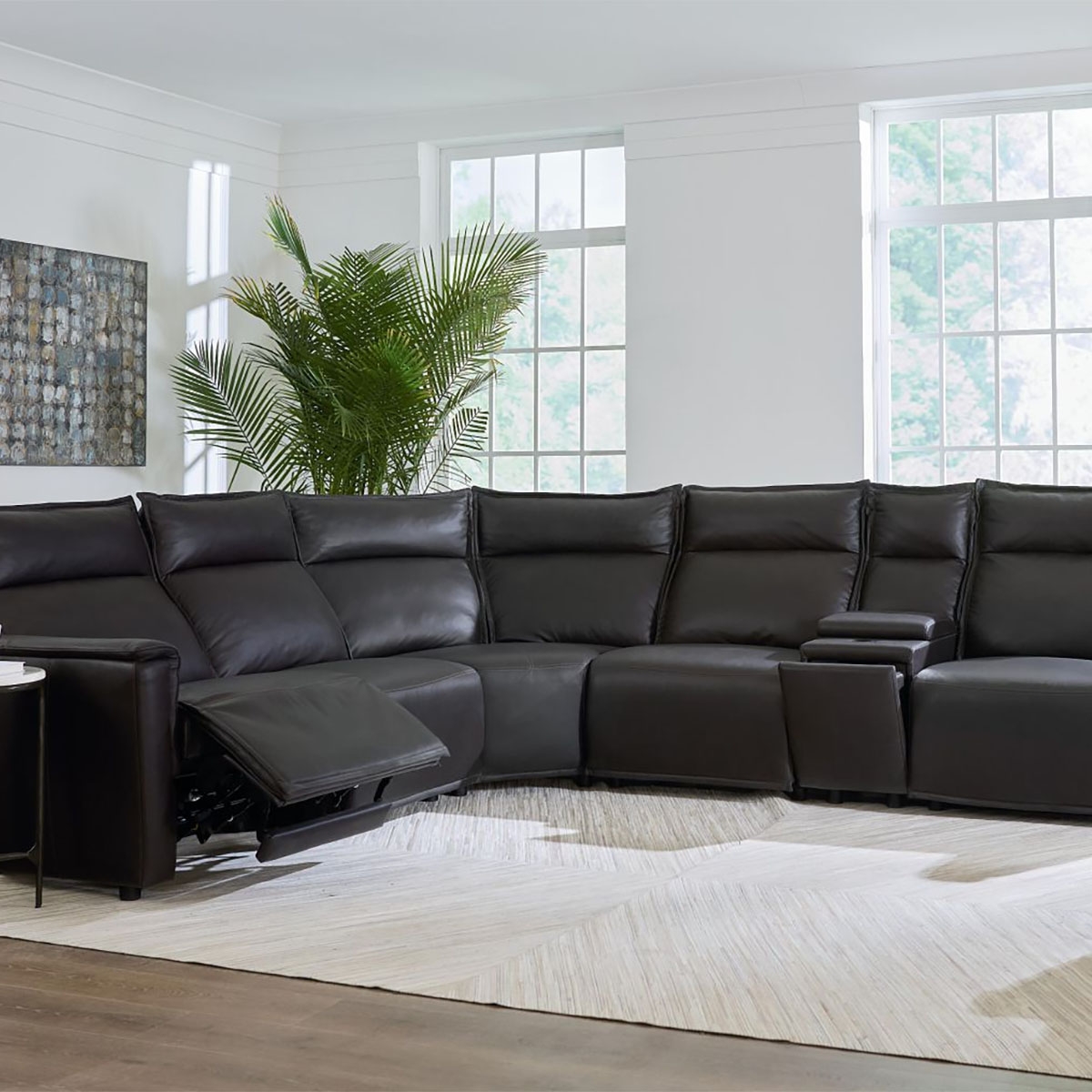 Picture of CHAUNCEY ESPRESSO SIX PIECE SECTIONAL