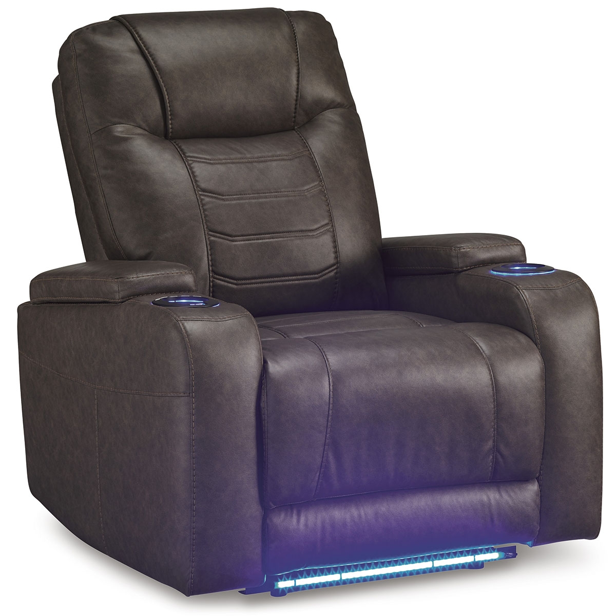 Picture of SCHOONER RECLINER WITH POWER HEADREST IN UMBER