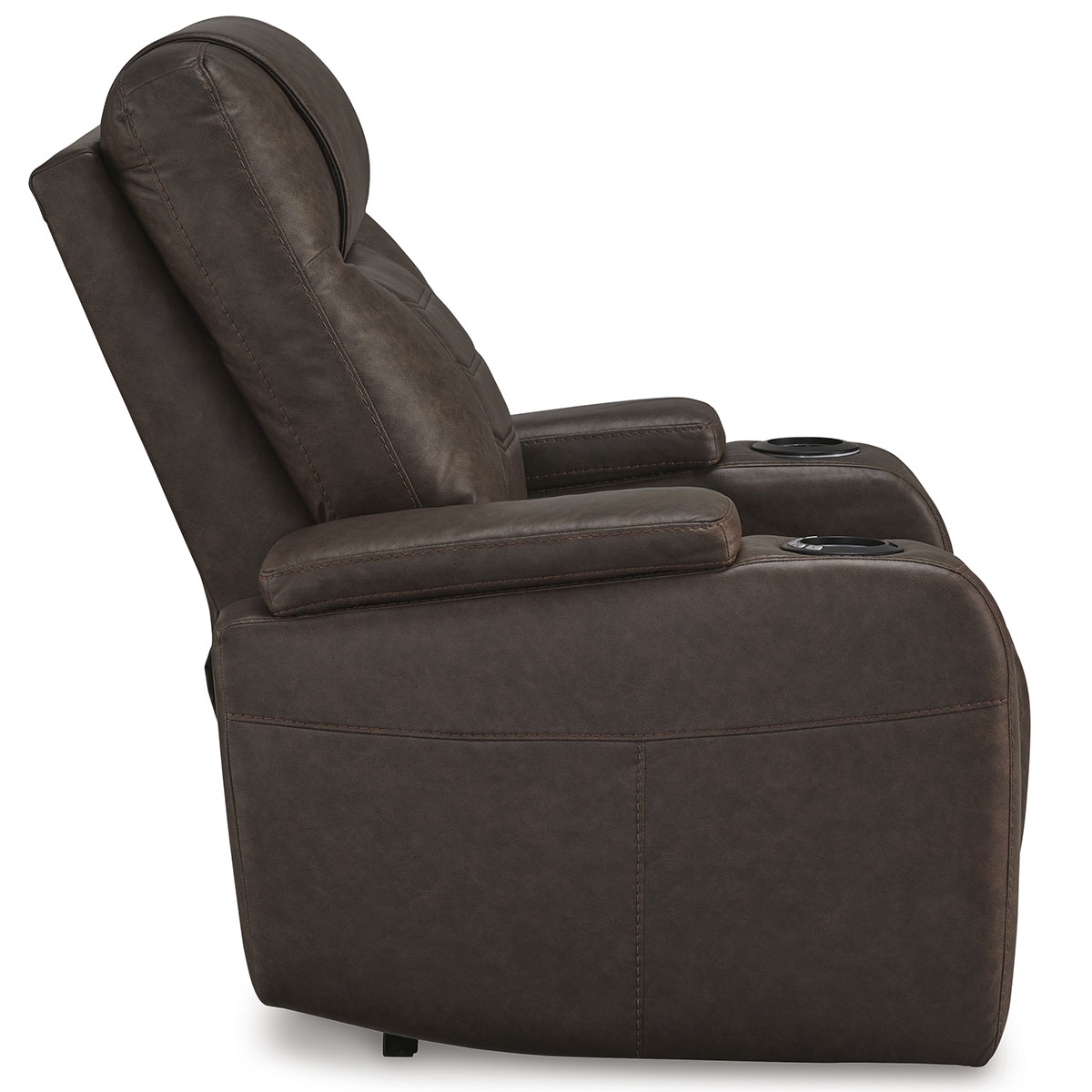 Picture of SCHOONER RECLINER WITH POWER HEADREST IN UMBER